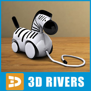 baby toy pull 3d max