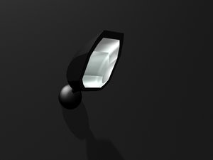 free spotlight light 3d model