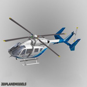 eurocopter ec-145 bangkok helicopter 3ds