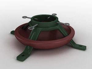 3d model christmas tree stand