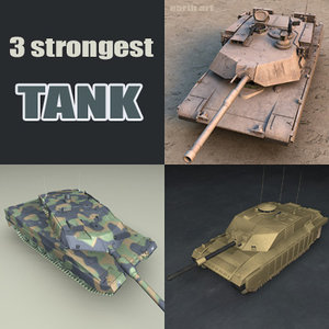 strongest tanks 3d model