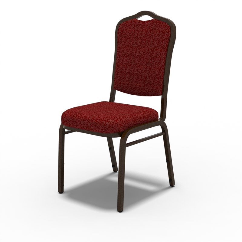 3d model banquet chair