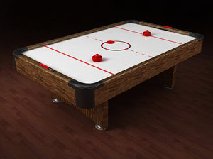 3ds max air hockey table