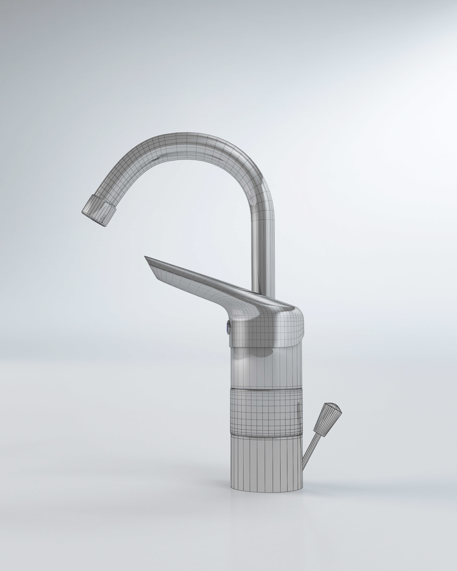 3d washbasin faucet