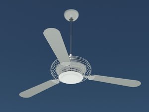 3d model minka aire ceiling fan