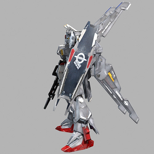 msf007 gundam 3d model