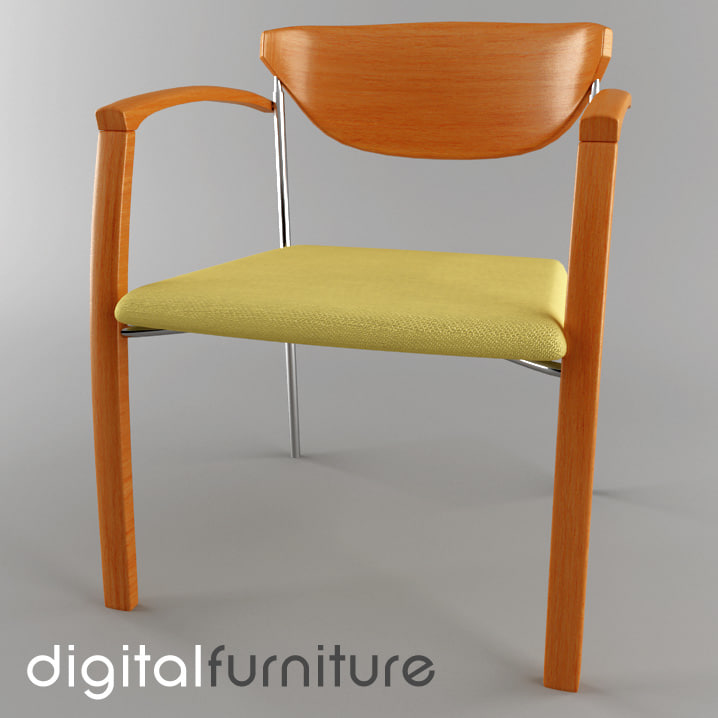office chair 3d max