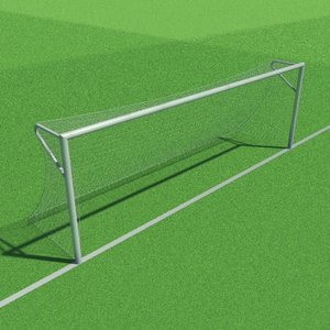 3d model soccer goal