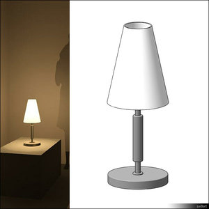free rfa model table lamp