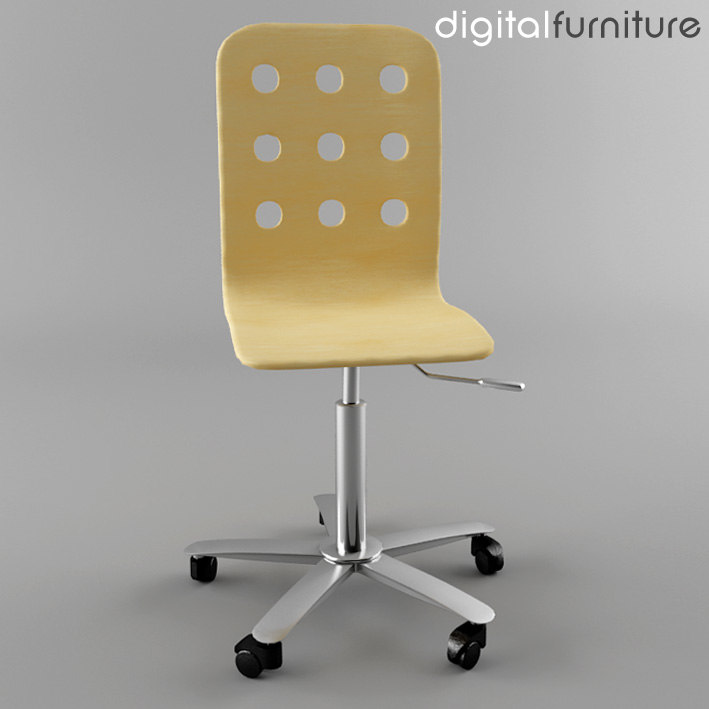 3d model of office chair