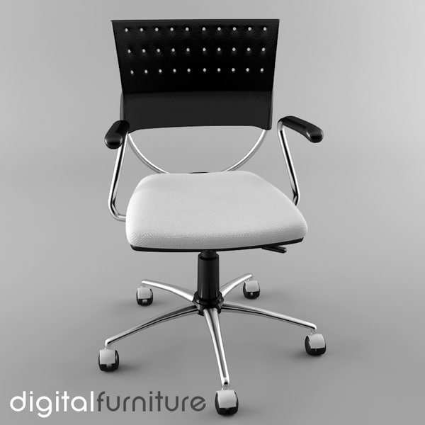 3d model office chair