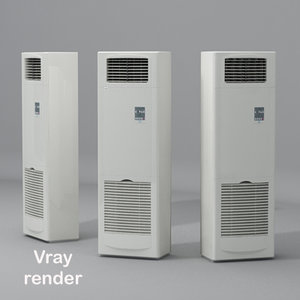 3d industrial air conditioner model