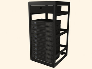 qsc power rack 9 3d model