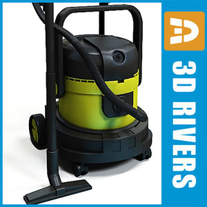 3d model vacuum cleaner 02