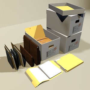 files folders box 01 3d dxf