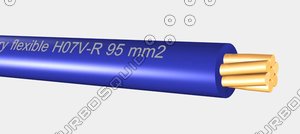 3d vd - h07v-r 95mm2