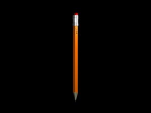 3d model pencil