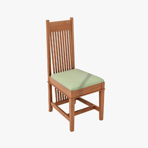 design dining dana chairs 3d model