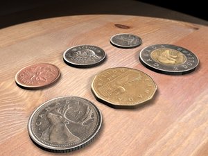 canadian coins 3d max