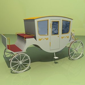3dsmax tourist carriage