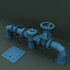 3d section pipe