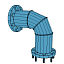 3d section pipe