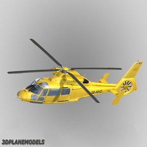 eurocopter dauphin ii nhv 3d dxf