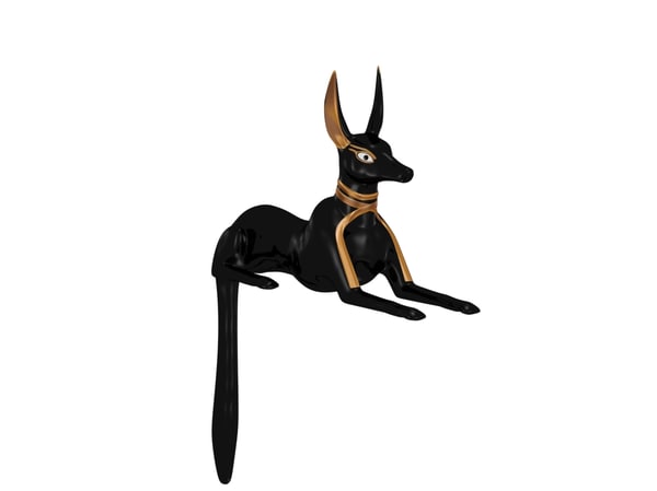 アヌビス3dモデル Turbosquid
