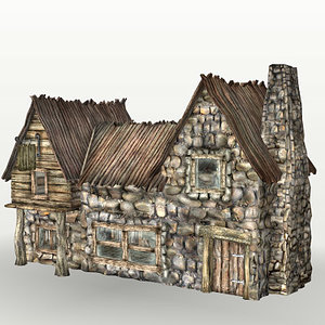 tavern stables buildings 3d max