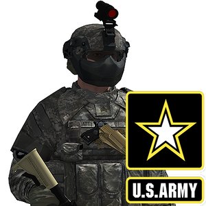 army infantry iotv 3d max