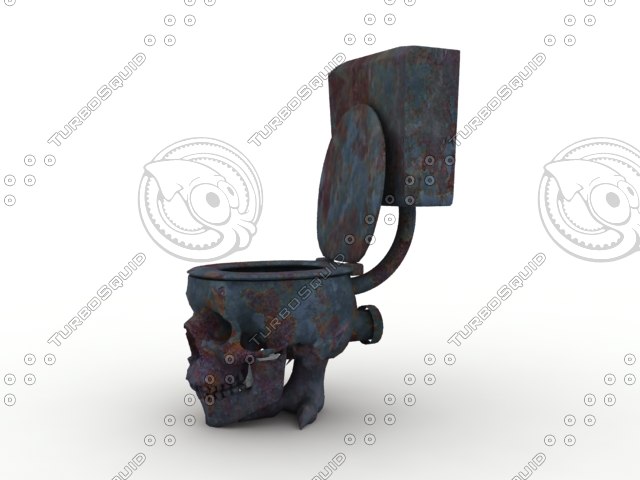 skull toilet bowl for sale