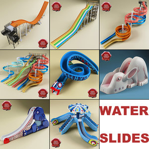 3dsmax water slides v3