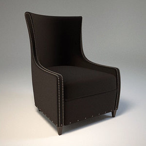 lily jack lounge chair 3d 3ds