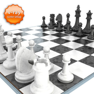 3ds max chessboard black white