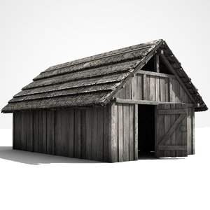 slavian cottage 3d model