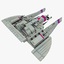 3d spaceship space model
