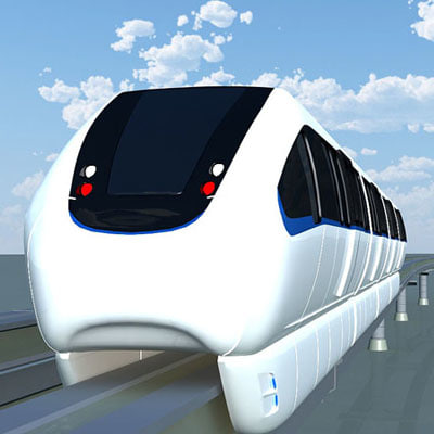 Monorail 3D Models for Download | TurboSquid