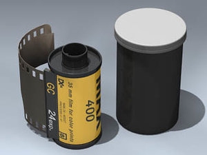 35mm film 3d model