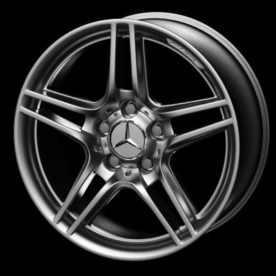 Mercedes Benz Wheel Rim Mercedes C 3d Model