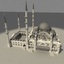 suleymaniye mosque 3d max