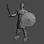 medieval characters 3d model