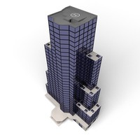 skyscraper 3d model