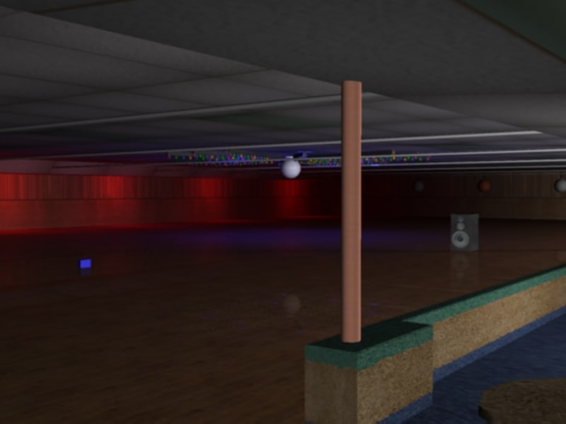 skating rink 3d max