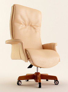 3d manager armchair model