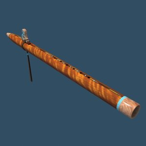 native american style flute 3ds