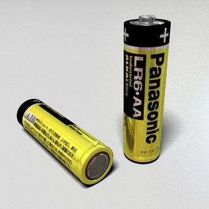 3ds max alkaline battery panasonic 1