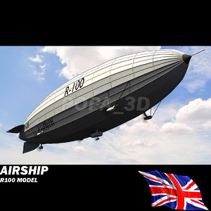 r-100 airship british air max