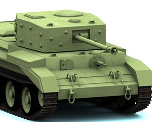 cromwell tank 3d model