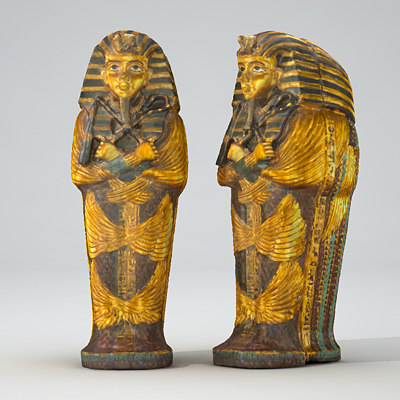 Tut Ench Amun Sarkophag 3DModell TurboSquid 486724
