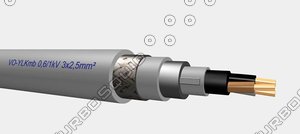 vo-ylkmb 0 6 1kv 3d model
